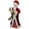 24" Animated Mrs. Claus with Lighted Candle Musical Christmas Figure